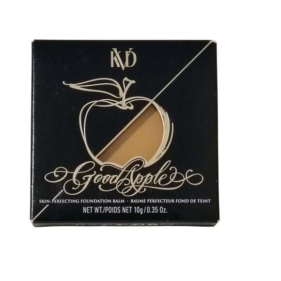 Kat Von D Good Apple Skin Perfecting Foundation Balm 0.35 oz Medium 054 NEW KVD - Picture 1 of 4